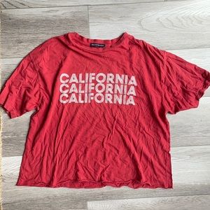 Brandy Melville cropped T-shirt